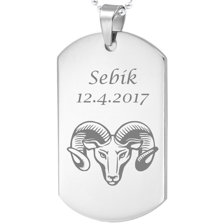 Přívěsek znamení zvěrokruhu Beran
